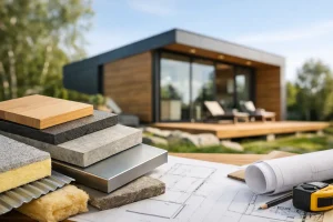 Materiales para casas prefabricadas modernas