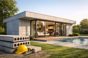 Casas prefabricadas con concreto que sí duran